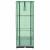 Strat înălțat cu husă de seră, aspect ratan, 40x40x123 cm GartenMobel Dekor