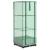 Strat înălțat cu husă de seră, aspect ratan, 40x40x123 cm GartenMobel Dekor