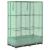 Strat înălțat cu husă de seră, aspect ratan, 80x40x123 cm GartenMobel Dekor