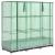 Strat înălțat cu husă de seră, aspect ratan, 120x40x123 cm GartenMobel Dekor