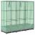Strat înălțat cu husă de seră, aspect ratan, 120x40x123 cm GartenMobel Dekor