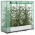 Strat înălțat cu husă de seră, aspect ratan, 120x40x123 cm GartenMobel Dekor