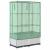 Strat înălțat cu husă de seră, aspect ratan, 80x40x138 cm GartenMobel Dekor