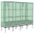Strat înălțat cu husă de seră, aspect ratan, 160x40x140 cm GartenMobel Dekor
