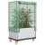 Strat înălțat cu husă și roți, aspect ratan, 80x50x182 cm GartenMobel Dekor