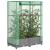 Strat înălțat cu husă de seră, aspect ratan, 80x40x123 cm GartenMobel Dekor