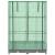 Strat înălțat cu husă de seră, aspect ratan, 80x40x123 cm GartenMobel Dekor