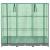 Strat înălțat cu husă de seră, aspect ratan, 120x40x123 cm GartenMobel Dekor