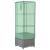 Strat înălțat cu husă de seră, aspect ratan, 40x40x139 cm GartenMobel Dekor
