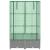Strat înălțat cu husă de seră, aspect ratan, 80x40x138 cm GartenMobel Dekor