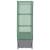 Strat înălțat cu husă de seră, aspect ratan, 80x40x138 cm GartenMobel Dekor