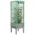 Strat înălțat cu husă de seră, aspect ratan, 40x40x140 cm GartenMobel Dekor