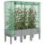 Strat înălțat cu husă de seră, aspect ratan, 120x40x140 cm GartenMobel Dekor