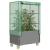 Strat înălțat cu husă și roți, aspect ratan, 80x50x182 cm GartenMobel Dekor