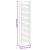 Uși de dulap design cu lavră 4 buc Alb 99x29,5 cm GartenMobel Dekor