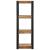 Raft de perete 35x35x100 cm lemn masiv de mango GartenMobel Dekor