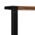 Suport pentru haine multicolor 80x40x190cm Lemn masiv recuperat GartenMobel Dekor