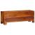 Dulap TV multicolor 110x30x40 din lemn masiv de salcam GartenMobel Dekor