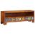 Dulap TV multicolor 110x30x40 din lemn masiv de salcam GartenMobel Dekor