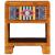 Bufet Multicolour 40 x 35 x 45 cm lemn masiv de acacia GartenMobel Dekor