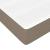 Saltea cu arcuri buzunar de copii fermitate medie gri taupe 80x160 cm textil GartenMobel Dekor