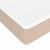 Saltea cu arcuri buzunar copii fermitate medie cappuccino 80x160 cm piele eco. GartenMobel Dekor