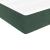 Saltea cu arcuri buzunar, fermitate medie, verde închis, 90x220x20 cm, catifea GartenMobel Dekor