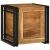 Cutie de depozitare 40 x 40 x 40 cm Lemn Solid de Acacia GartenMobel Dekor