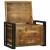 Cutie de depozitare 60 x 40 x 41 cm Lemn de mango solid GartenMobel Dekor