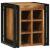 Raft pentru vin 35 x 35 x 39 cm Lemn Solid de Acacia GartenMobel Dekor