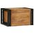 Raft pentru vin 2 pcs 46 x 35 x 27,5 cm Lemn Solid de Acacia GartenMobel Dekor