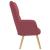 Scaun de relaxare, roșu vin, material textil GartenMobel Dekor