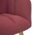 Scaun de relaxare, roșu vin, material textil GartenMobel Dekor