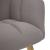Scaun de relaxare, gri taupe, material textil GartenMobel Dekor