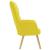 Scaun de relaxare Tesatura galben deschis GartenMobel Dekor