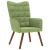 Scaun de relaxare, verde deschis, catifea GartenMobel Dekor