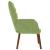 Scaun de relaxare, verde deschis, catifea GartenMobel Dekor
