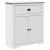 Dulap de hol „BODO” Alb 80x35x90 cm GartenMobel Dekor