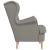 Fotoliu, gri taupe, 74x84x100 cm, textil GartenMobel Dekor