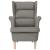 Fotoliu, gri taupe, 74x84x100 cm, textil GartenMobel Dekor