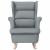 Scaun balansoar, gri deschis, 74x90x102 cm, material textil GartenMobel Dekor