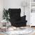 Scaun balansoar, negru, 74x90x102 cm, material textil GartenMobel Dekor