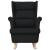 Scaun balansoar, negru, 74x90x102 cm, material textil GartenMobel Dekor