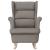 Scaun balansoar, gri taupe, 74x90x102 cm, material textil GartenMobel Dekor