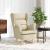 Scaun balansoar, crem, 74x90x102 cm, material textil GartenMobel Dekor
