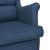 Scaun balansoar, albastru, 74x90x102 cm, material textil GartenMobel Dekor