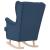 Scaun balansoar, albastru, 74x90x102 cm, material textil GartenMobel Dekor