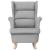 Scaun balansoar, gri nor, 74x90x102 cm, material textil GartenMobel Dekor