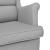 Scaun balansoar, gri nor, 74x90x102 cm, material textil GartenMobel Dekor