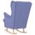 Scaun balansoar, jeans albastru, 74x90x102 cm, material textil GartenMobel Dekor